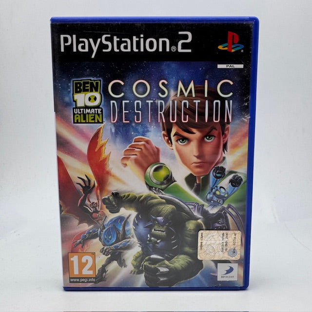 Ben 10 Ultimate Alien Cosmic Destruction PS2 Playstation 2 PAL ITA (USATO)