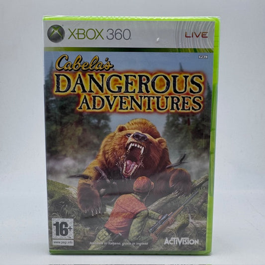 Cabela's Dangerous Adventures Xbox 360 PAL ITA (NUOVO)