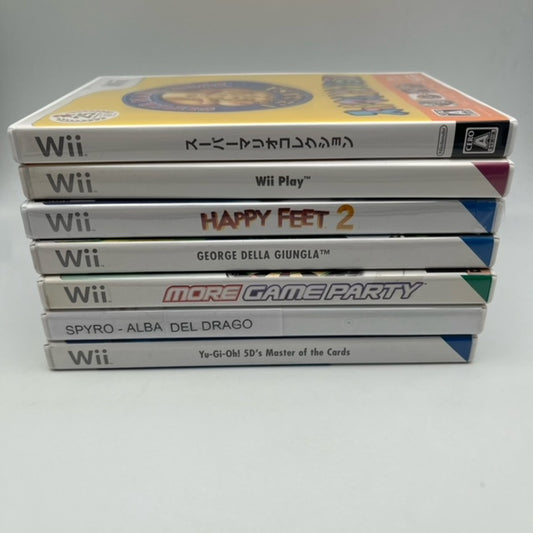 Lotto Giochi Wii Nintendo Wii (USATI)