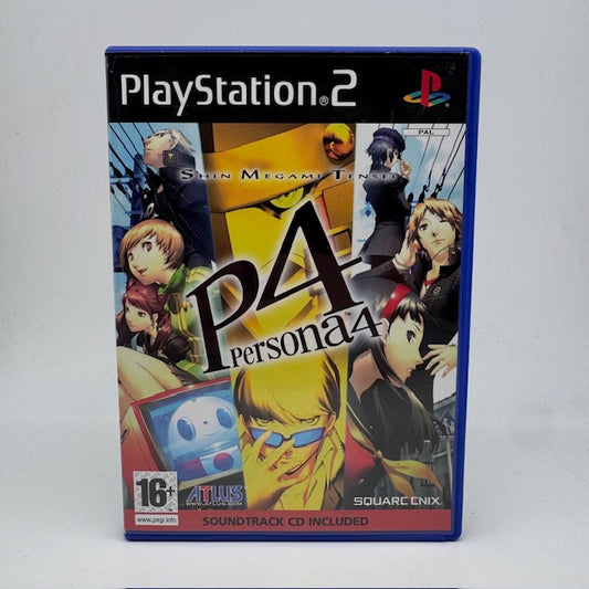 Persona 4 PS2 Playstation 2 PAL UK (USATO)