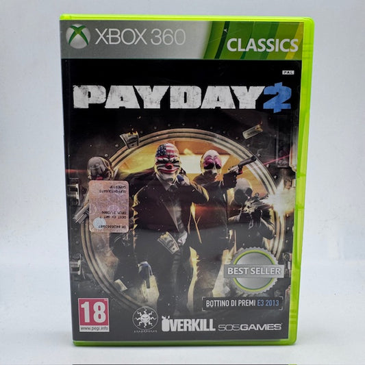 PAY DAY 2 Classics Xbox 360 PAL ITA (USATO)