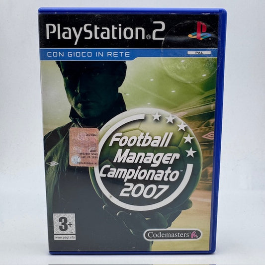 Football Manager Campionato 2007 PS2 Playstation 2 PAL ITA (USATO)