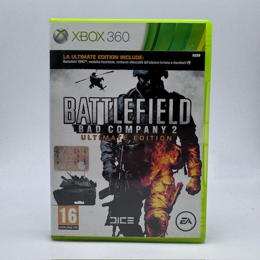 BATTLEFIELD BAD COMPANY 2 Ultimate Edition Xbox 360 PAL ITA (USATO)
