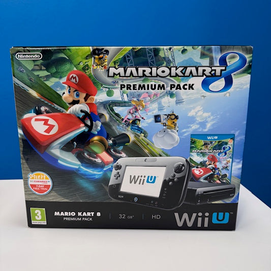 Nintendo WIIU Console Premium Edition + Mario Kart 8 PAL ITA (USATO)