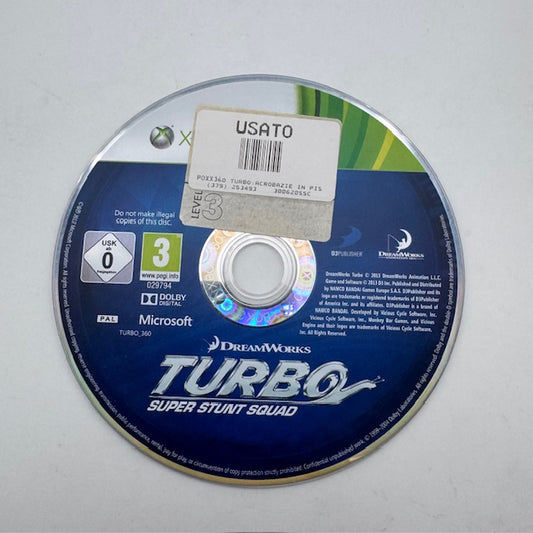 Turbo Super Stunt Squad Xbox 360 PAL ITA LOOSE (USATO)