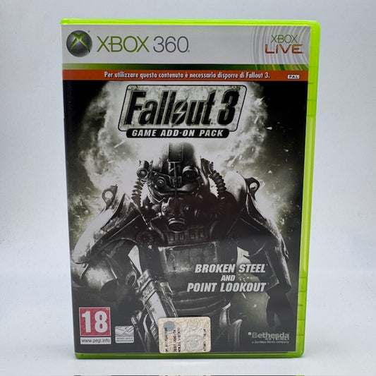 Fallout 3 (Game add-on pack) Broken Steel and Point Lookout Xbox 360 PAL ITA (USATO)