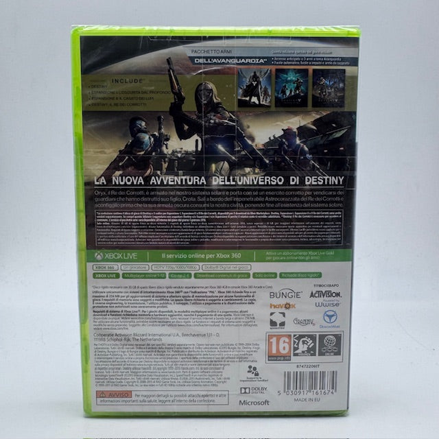 DESTINY IL RE DEI CORROTTI Xbox 360 PAL ITA (NUOVO)