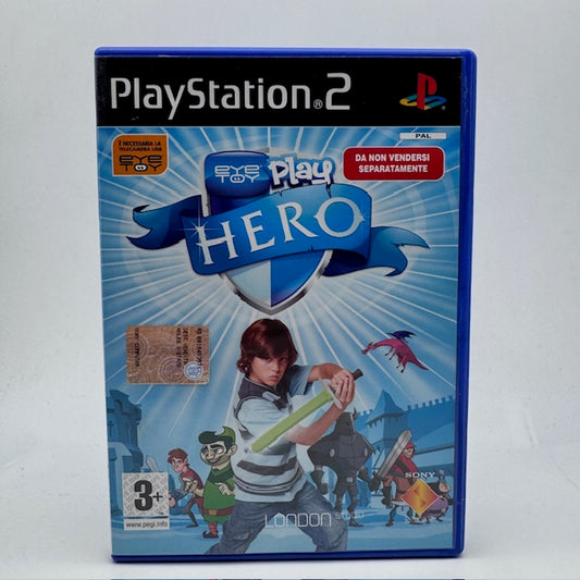 EyeToy Play Hero PS2 Playstation 2 PAL ITA (USATO)