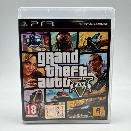 Grand Therft Auto V PS3 Playstation 3 PAL ITA (usato)