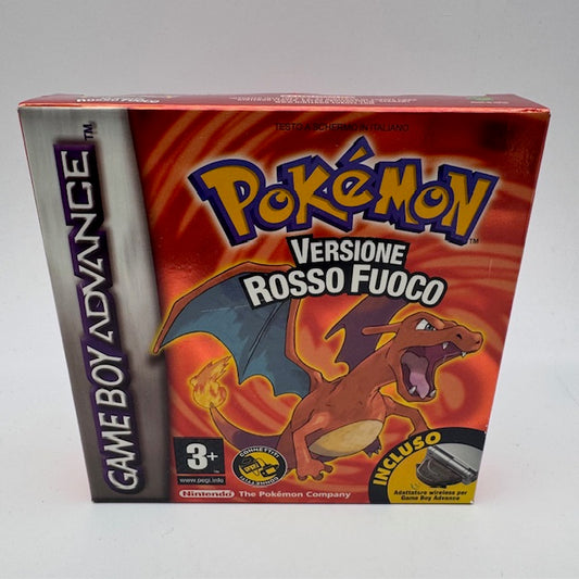 Pokemon Versione Rosso Fuoco Game Boy Advance GBA PAL ITA (USATO)