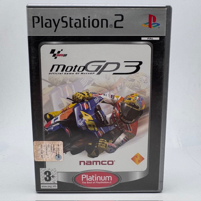 MotoGP3 Platinum PS2 Playstation 2 PAL ITA (USATO)