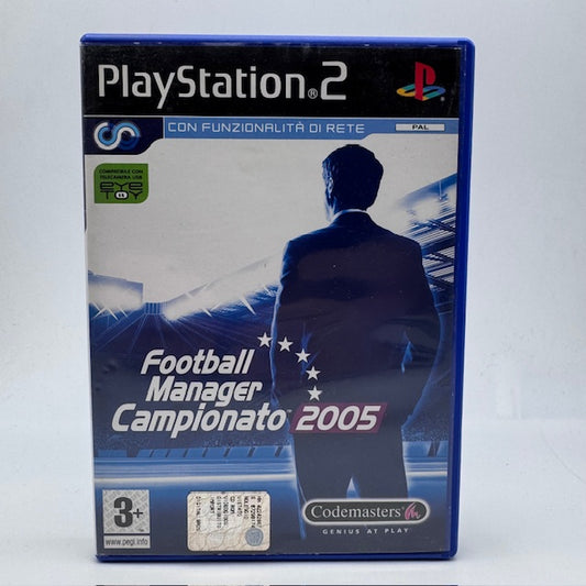 Football Manager Campionato 2005 PS2 Playstation 2 PAL ITA (USATO)