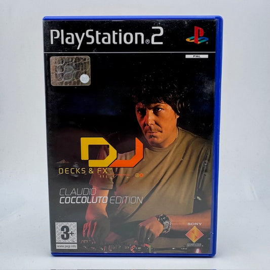 DJ Decks & FX Coccoluto Edition PS2 Playstation 2 PAL ITA (USATO)