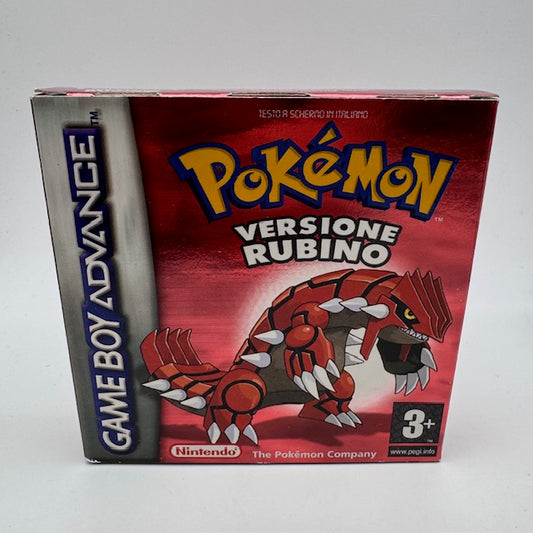 Pokemon Versione Rubino Game Boy Advance GBA PAL ITA (USATO)