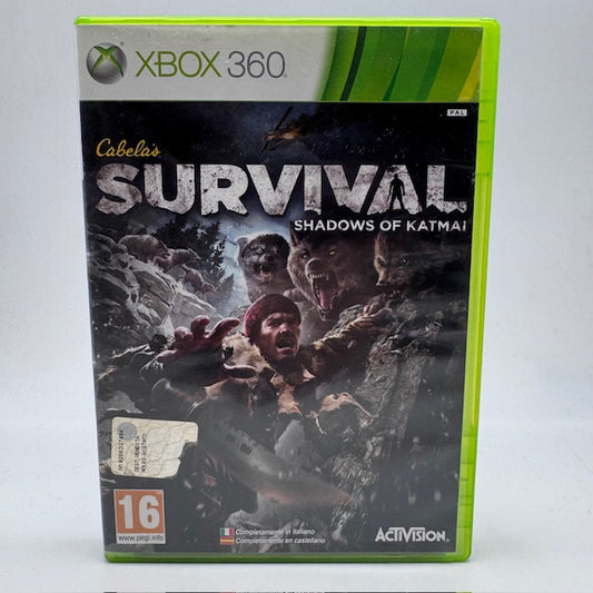 Cabela's Survival Shadows of Katmai Xbox 360 PAL ITA (USATO)