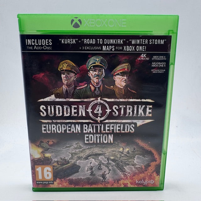 Sudden Strike 4 European Battlefields Edition Xbox One/Series X PAL ITA (USATO)