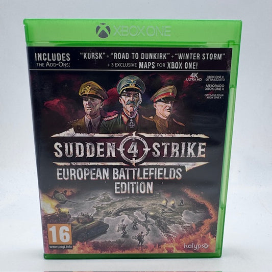 Sudden Strike 4 European Battlefields Edition Xbox One/Series X PAL ITA (USATO)