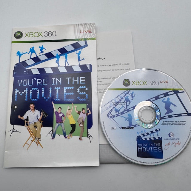 You're In The Movies Microsoft Xbox 360 Pal (USATO)