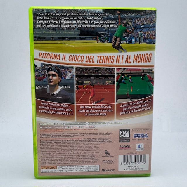 Virtua Tennis 2009 Xbox 360 PAL ITA (USATO)