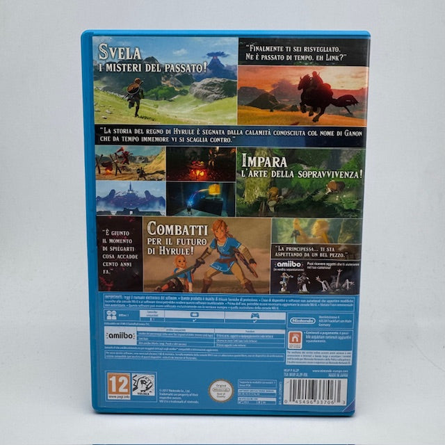 The Legend Of Zelda Breath Of The Wild Nintendo WIIU PAL ITA (USATO)