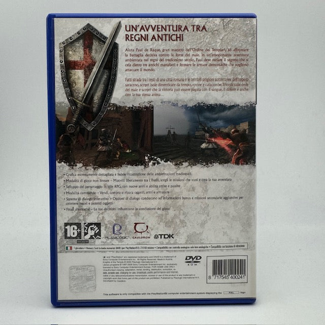 Knight Of The Temple II 2 PS2 Playstation 2 PAL ITA (USATO)