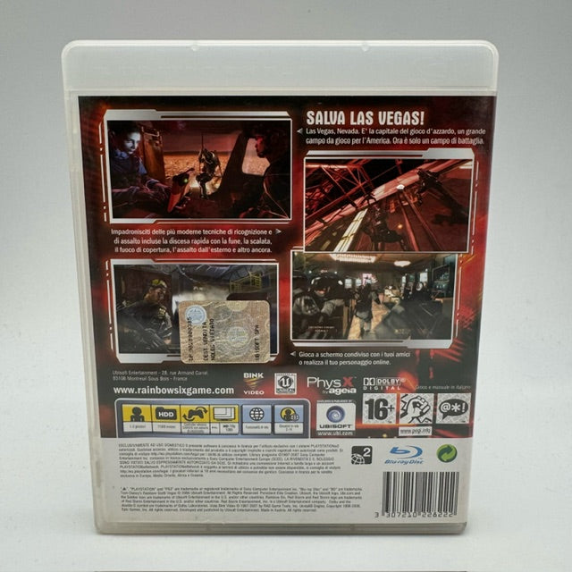 Tom Clancy's Rainbow Six Vegas PS3 Playstation 3 PAL ITA (USATO)
