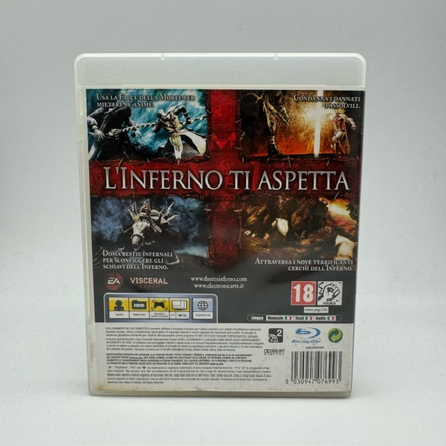 Dante's Inferno PS3 Playstation 3 PAL ITA (USATO)