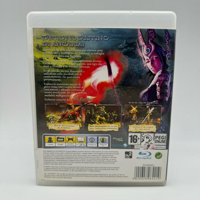 Sacred 2 PS3 Playstation 3 Pal Ita (USATO)