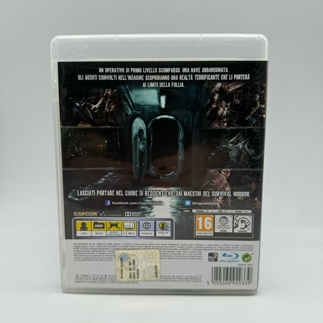 Resident Evil Revelations PS3 Playstation 3 PAL ITA (USATO)
