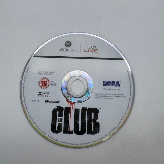 THE CLUB Xbox 360 PAL ITA (USATO)