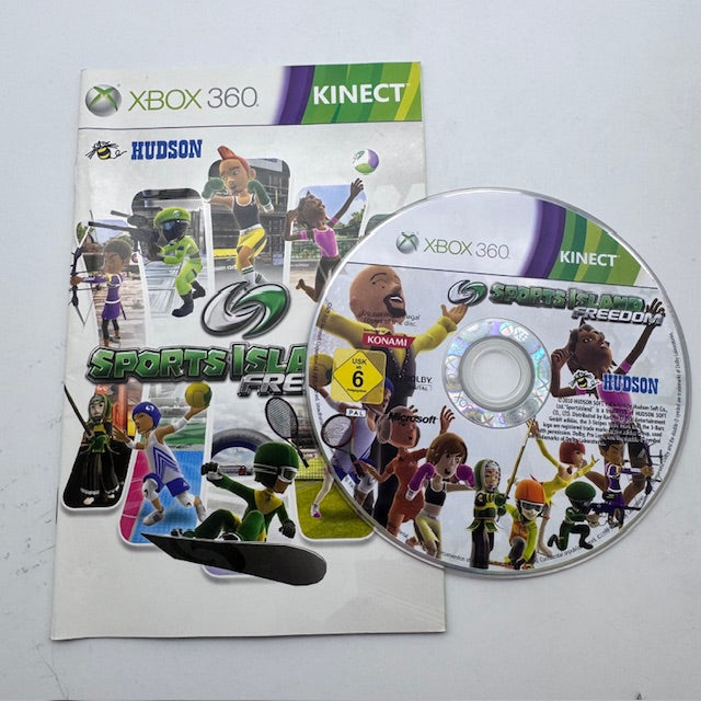 SPORTS ISLAND FREEDOM Xbox 360 PAL ITA (USATO)