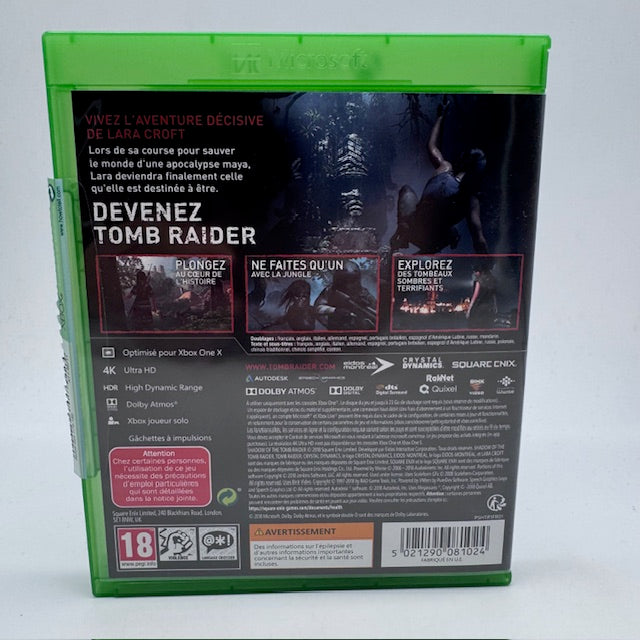 Shadow Of The Tomb Raider Xbox One/Series X PAL FRA (USATO)