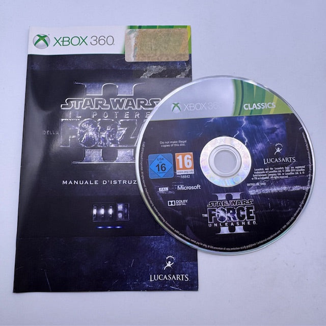 Star Wars Il Potere Della Forza 2 (II) Classics Xbox 360 PAL ITA (USATO)