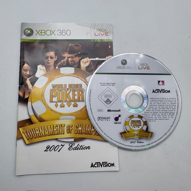 World Series of Poker Tournament of Champions 2007 Edition Xbox 360 PAL ITA (USATO)