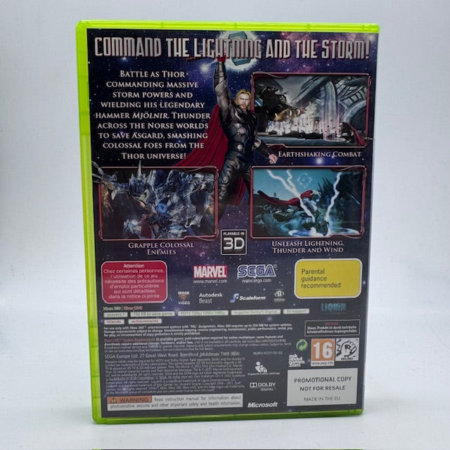 THOR GOD OF THUNDER (promotional copy) Xbox 360 PAL ITA (USATO)