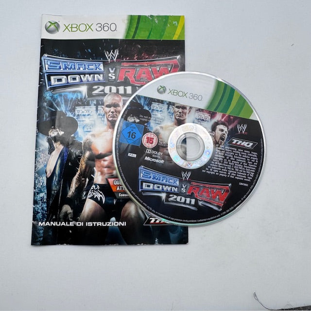 SmackDown vs Raw 2011 Classics Xbox 360 PAL ITA (USATO)