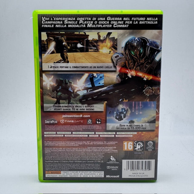SECTION 8 Xbox 360 PAL ITA (USATO)