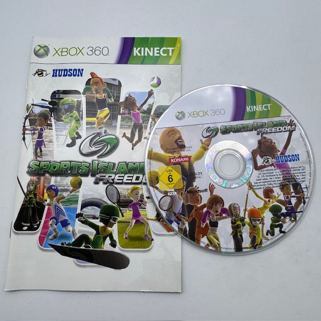 SPORTS ISLAND FREEDOM Xbox 360 PAL ITA (USATO)