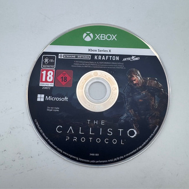 The Callisto Protocol Xbox Series X PAL ITA (USATO)