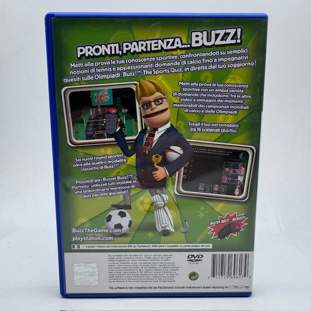 Buzz! The Sports Quiz PS2 Playstation 2 PAL ITA (USATO)