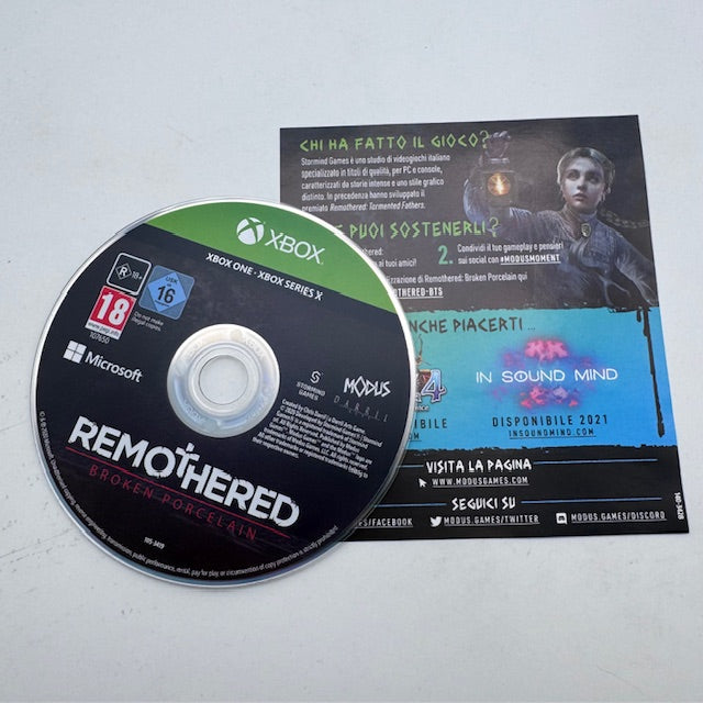 Remothered Broken Porcelain Xbox One/Series X PAL ITA (USATO)