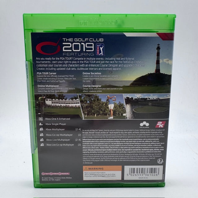 The Golf Club 2019 Featuring PGA Tour Xbox One/Series X PAL UK (USATO)