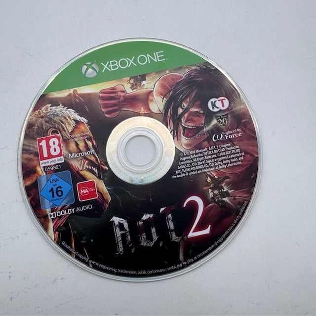 Attack Of Titan 2 A.O.T. 2 Xbox Series X PAL UK (USATO)
