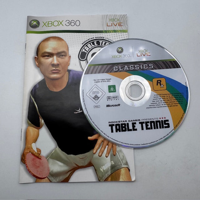 Rockstar Games Presenta Table Tennis CLassics Xbox 360 PAL ITA (USATO)