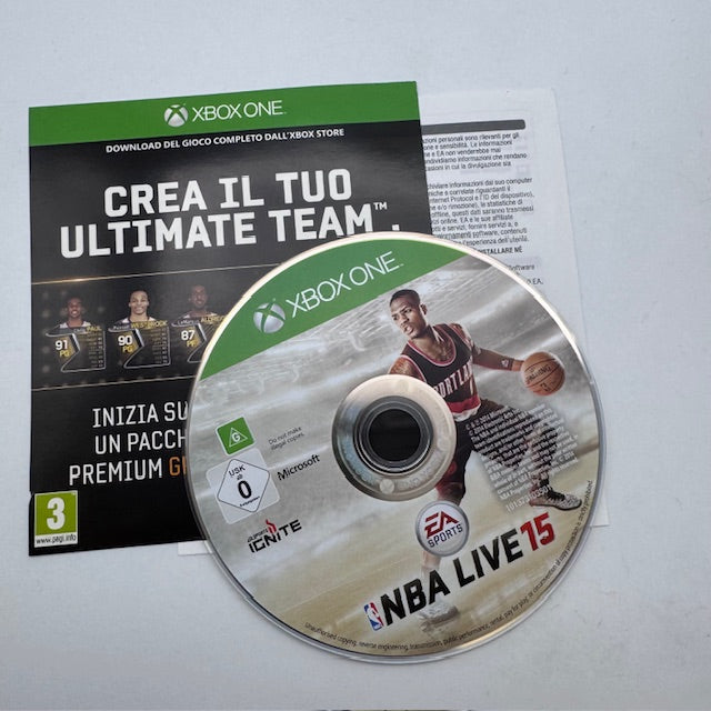 NBA LIVE 15 Xbox One PAL ITA (USATO)