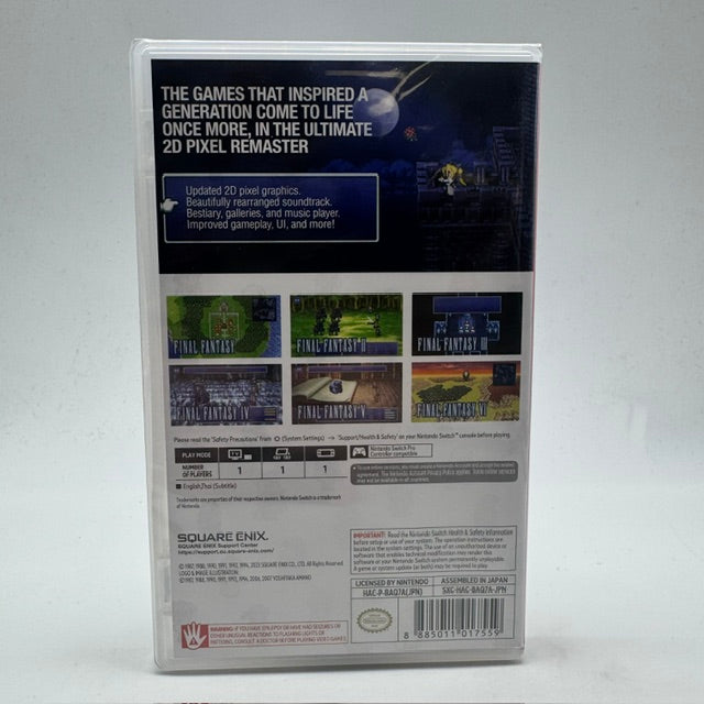 Final Fantasy I-VI Collection Import Nintendo Switch PAL ITA (nuovo)
