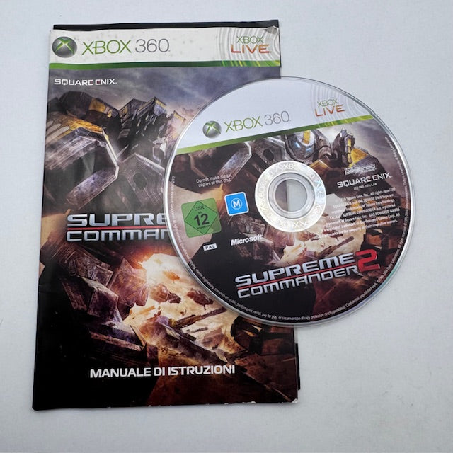 Supreme Commader 2 Xbox 360 PAL ITA (USATO)