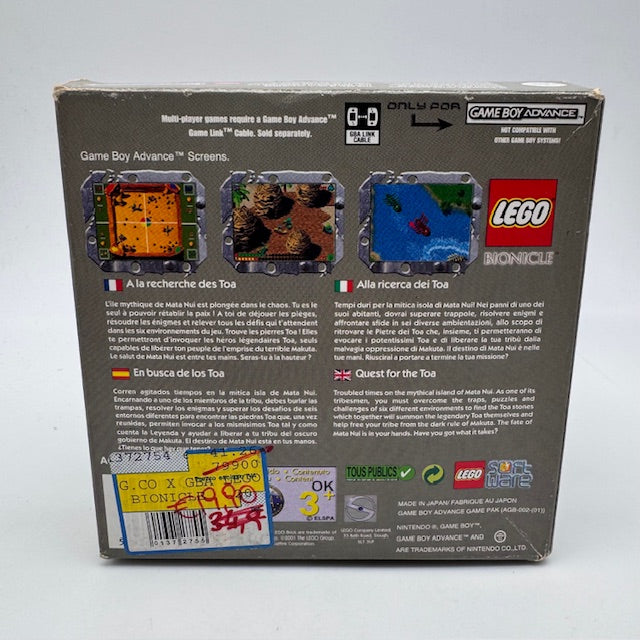 Lego Bionicle Game Boy Advance GBA PAL ITA/MULTI (USATO)