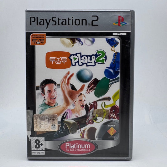 EyeToy Play 2 Platinum PS2 Playstation 2 PAL ITA (USATO)