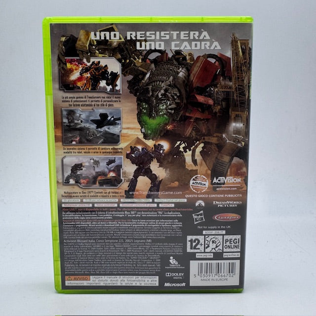 Transformers La Vendetta del Caduto Xbox 360 PAL ITA (USATO)